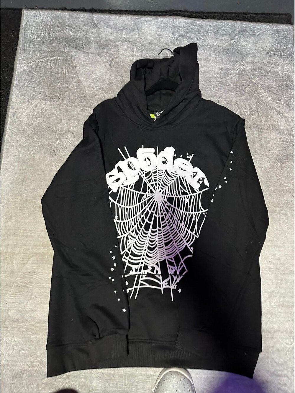 Sp5der Hoodie “Black” Size: XL NEW